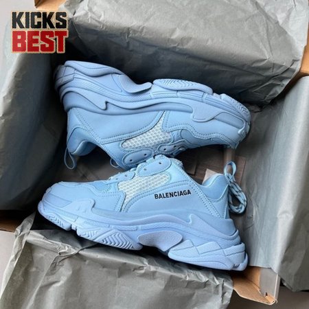 BALENCIAGA TRIPLE S TRAINER BLUE - BB205