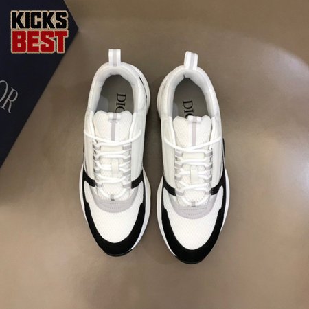 DIOR B22 SNEAKER WHITE BLACK - CD99