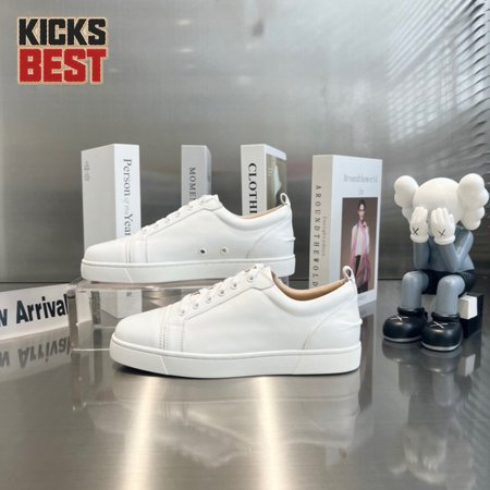 CHRISTIAN LOUBOUTIN LOUIS JUNIOR SNEAKER WHITE - CL149