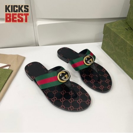 GUCCI WEB THONG SANDAL - GC215