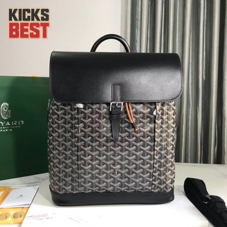 Goyard Alpin Backpack Goyardine Black