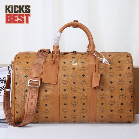 MCM Ottomar Weekender Bag in Visetos