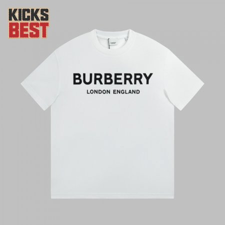 Burberry Logo Print Cotton T-shirt