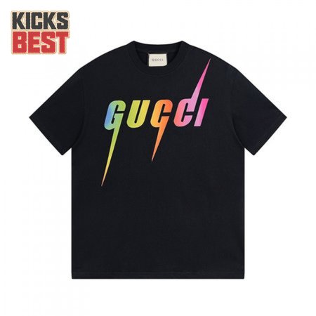 COTTON T-SHIRT WITH GUCCI BLADE PRINT