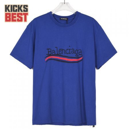 Balenciaga Political Embroidered Cotton t-shirt