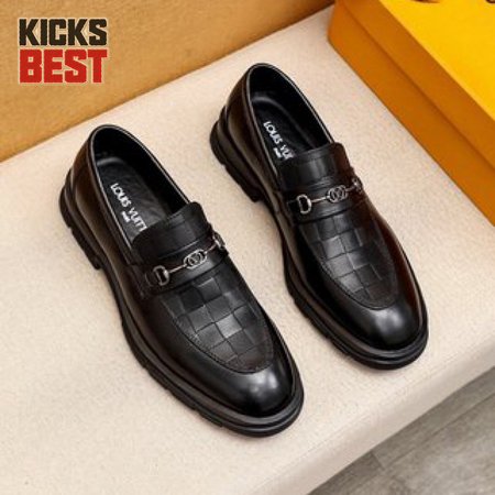 casual leather shoes men