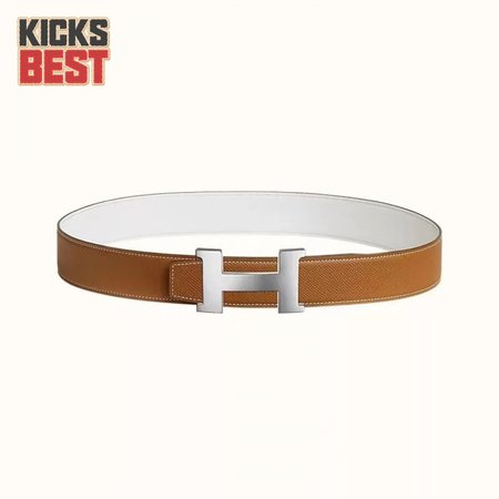 Hermes Constance Touareg Belt Buckle & Reversible Leather Belt 38mm