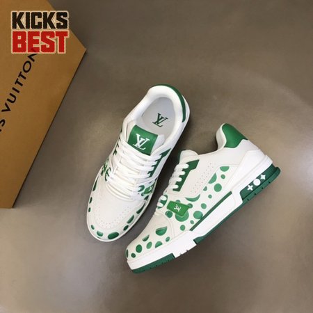 Trainer Yayoi Kusama Green White