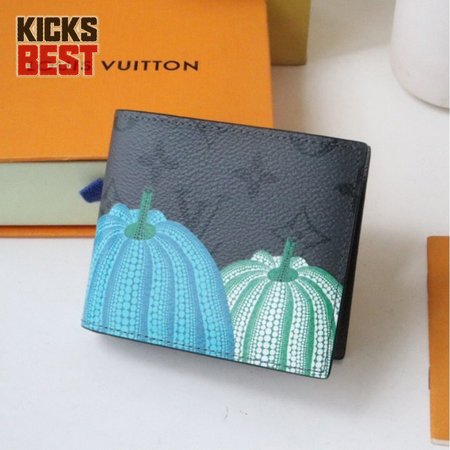 x YK Slender Wallet Pumpkin Print