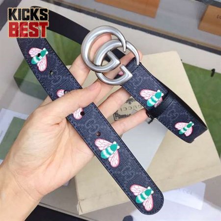 Gucci GG Marmont Belt With Bees - BEL11