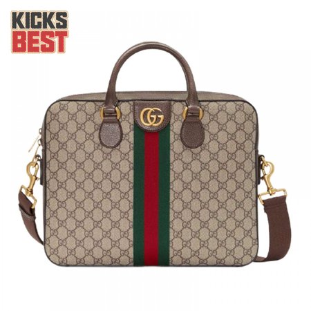 Gucci Canvas Ophidia GG Briefcase - GBC003