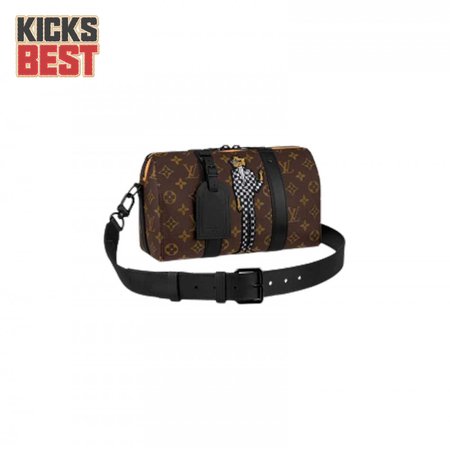 city keepall monogram canvas other in brown ldb037