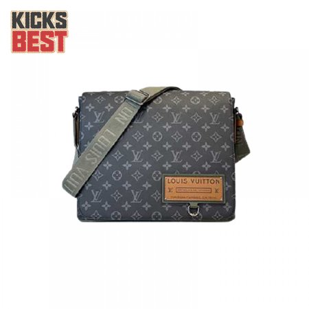 District Mm Messenger Bag Damier Ebene LMB018