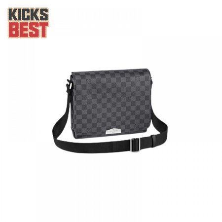 district pm damier graphite canvas lmb030