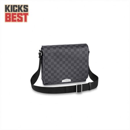 district pm damier graphite canvas n40349