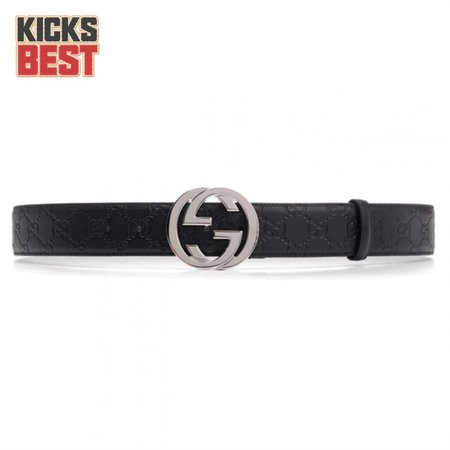 GUCCI GG SUPREME BELT WITH G BUCKLE - B43