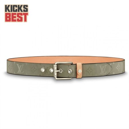 belt voyager monogram 35mm grey - b148