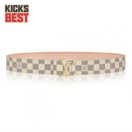 INITIALES DAMIER BELT - B134