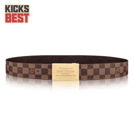 NEO INVENTEUR REVERSIBLE 40MM DAMIER EBENE CANVAS BELT - B133