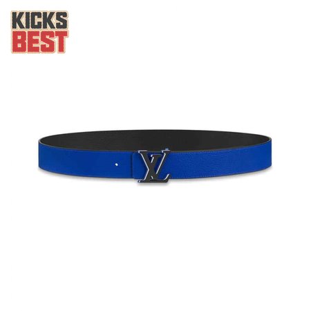 optic 40mm reversible belt blue/black - b78