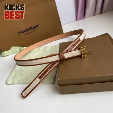 burberry B buckle belt