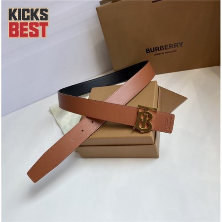 burberry B buckle belt