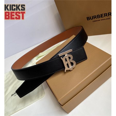 burberry B buckle belt