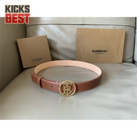 burberry B buckle belt