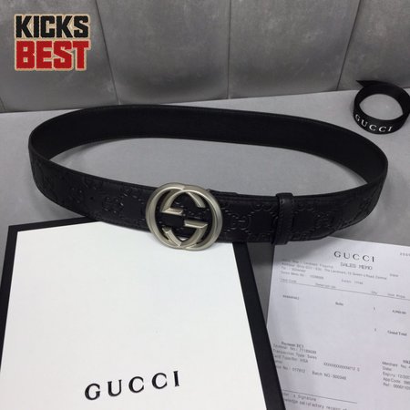 gucci belt 40mm Silver