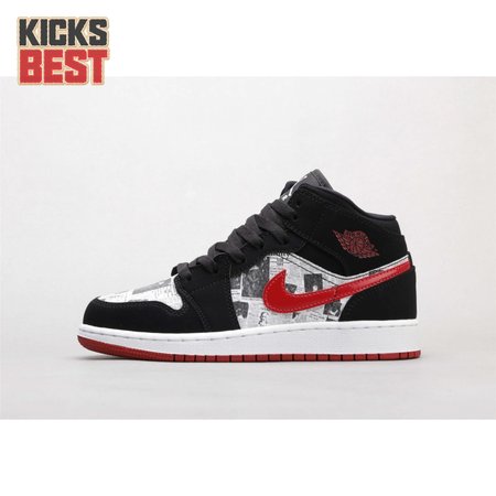 Air Jordan 1 Mid Newspaper Air Times 36-46