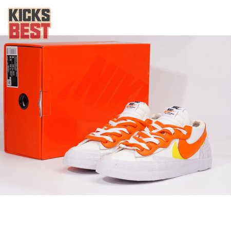 NK x Sacai Blazer Low "White Magma Orange" 36-46