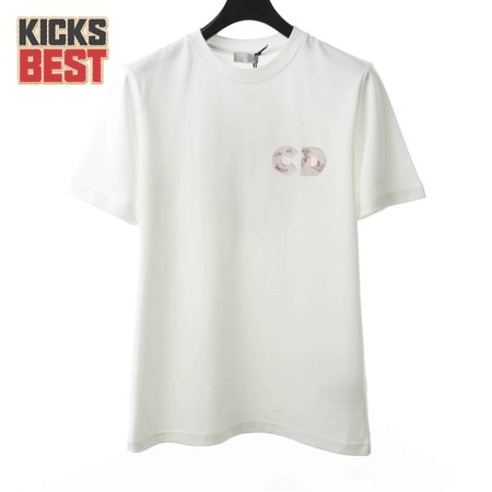 DIOR COUPLE BASKETBALL TIGHT-KNIT T-SHIRT