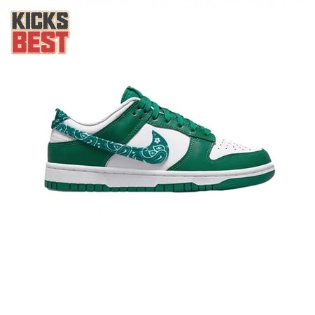 Nike Dunk Low Essential Paisley Pack Green Size 40-47.5