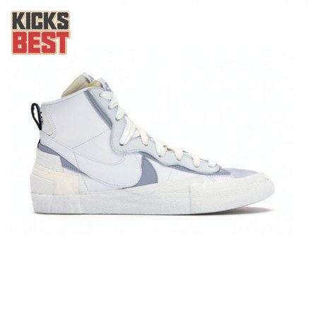 Sacai x Blazer Mid 'White Grey' Size 40-47.5