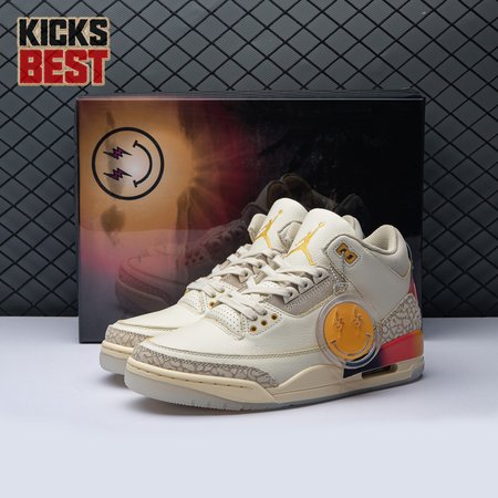 J Balvin x Air Jordan 3 FN0344-901 Size 36-47.5