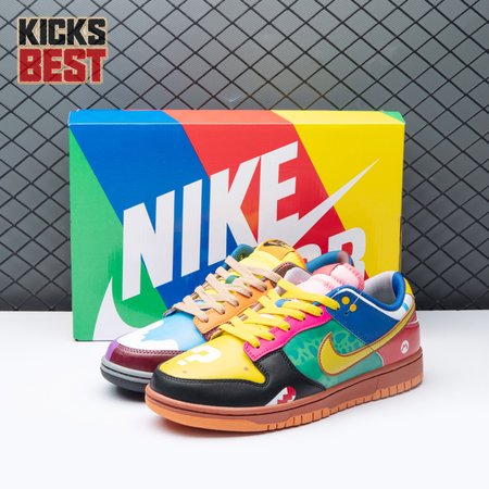 Nike Dunk Low What the Super Mario Custom Size 40-48.5