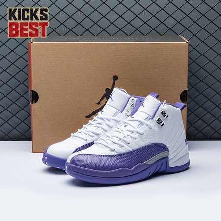 Air Jordan 12 White Purple Size 40-47.5