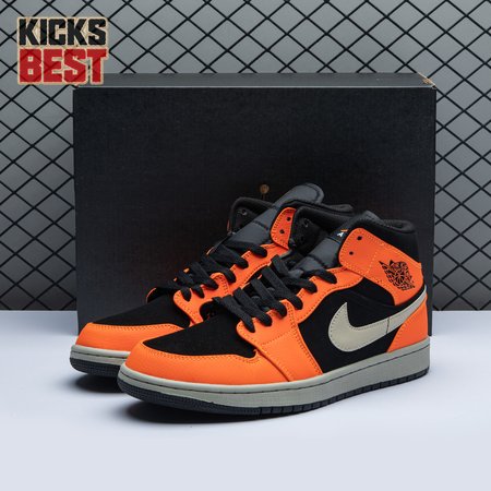 Air Jordan 1 Mid Black Cone Size 36-46