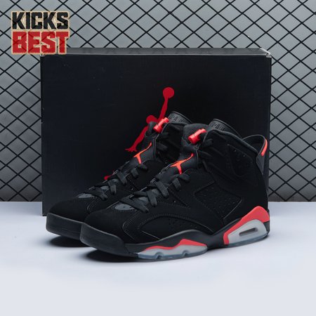 Jordan 6 Retro Black 'Infrared' 384664 060 Size 40-47.5