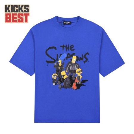 Balenciaga The Simpsons T-Shirt (B50) Blue