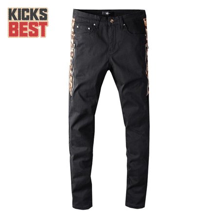 Amiri Cheeta Jeans Black