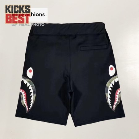 Bape Side Shark Sweat Shorts