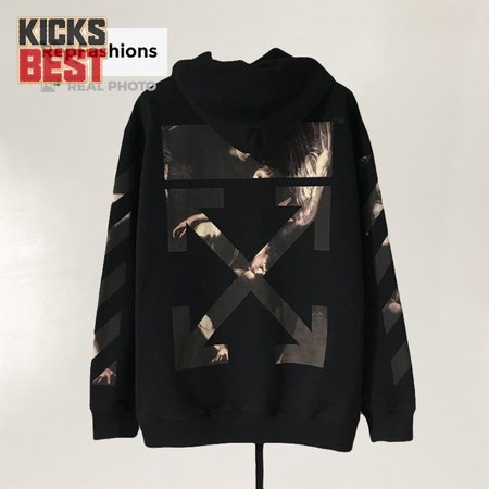 Off White Caravaggio Diag Arrow Hoodie