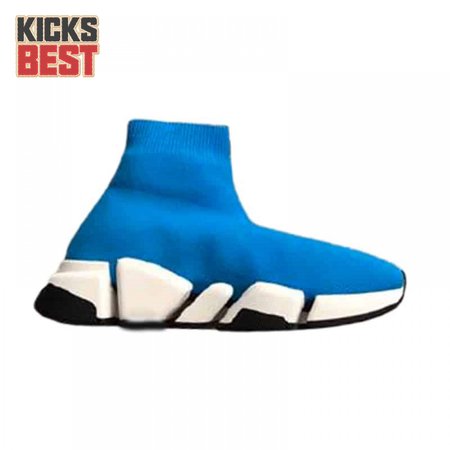 BALENCIAGA SPEED 2.0 SNEAKER IN BLUE - BB147