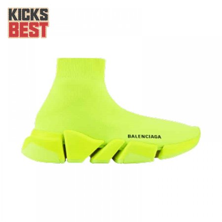 BALENCIAGA MEN'S SPEED 2.0 SNEAKER IN YELLOW - BB140