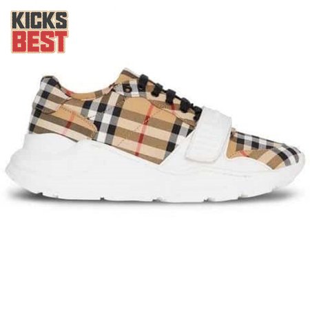 BURBERRY VINTAGE CHECK COTTON SNEAKER - BBR1