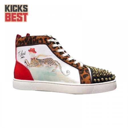 CHRISTIAN LOUBOUTIN HIGH TOP SNEAKER - CL142