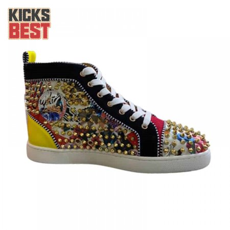 CHRISTIAN LOUBOUTIN HIGH TOP SNEAKER - CL124