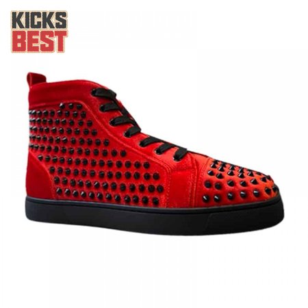 CHRISTIAN LOUBOUTIN HIGH TOP SNEAKER - CL123