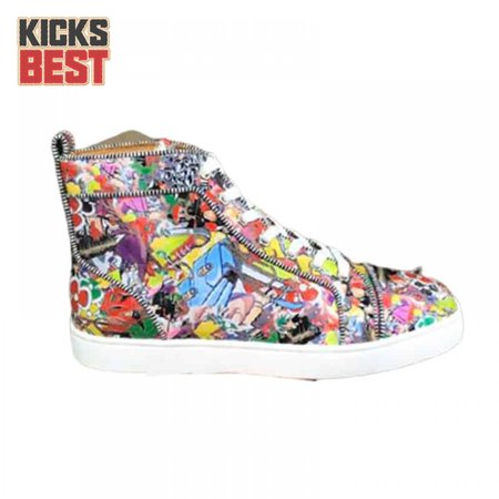 CHRISTIAN LOUBOUTIN HIGH TOP SNEAKER - CL118